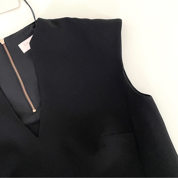 Ted Baker Paysy High Neck Top in Black - Picture 8 of 12